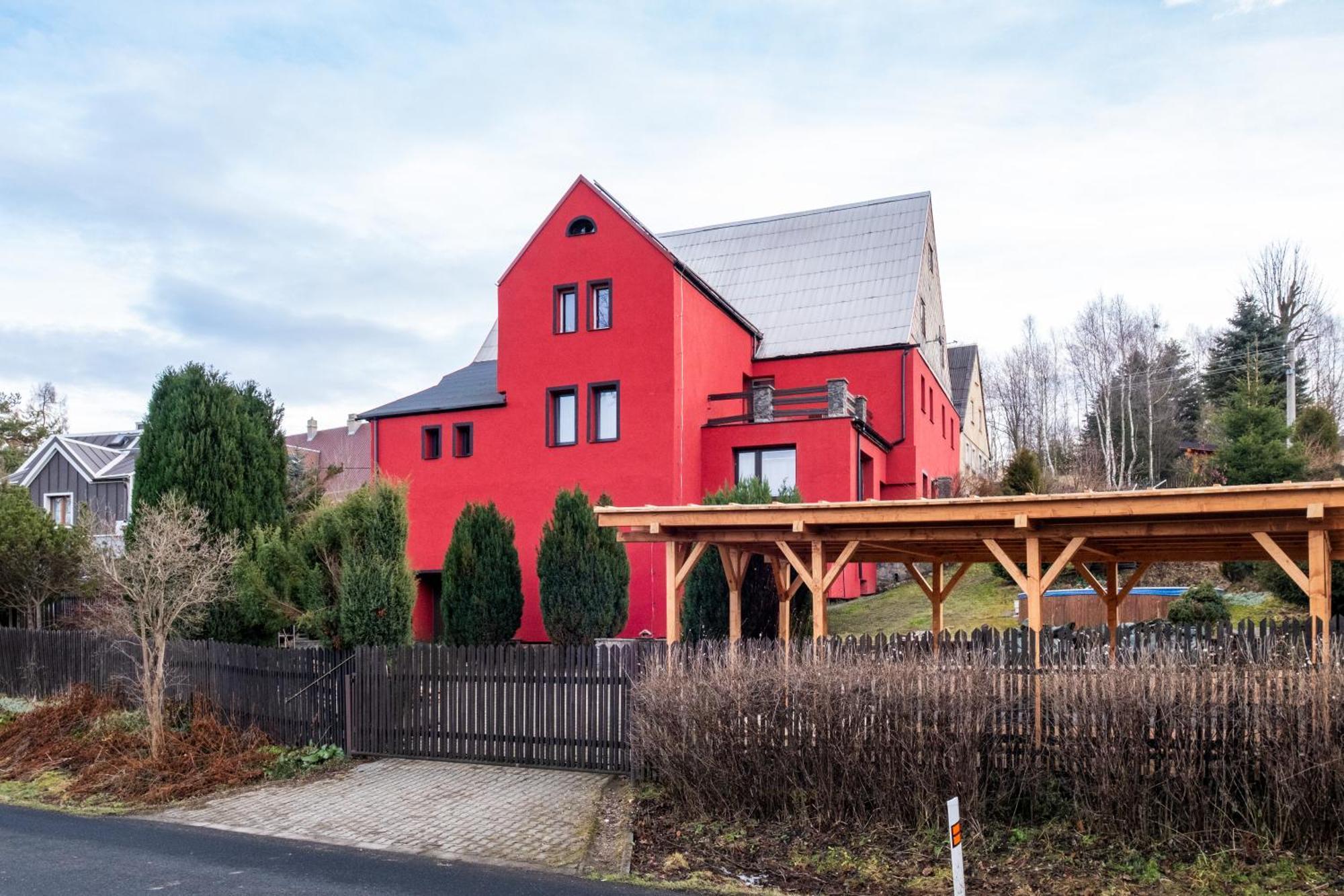 Ferienwohnung Marzebilla Pod Klinovcem Vejprty Exterior foto