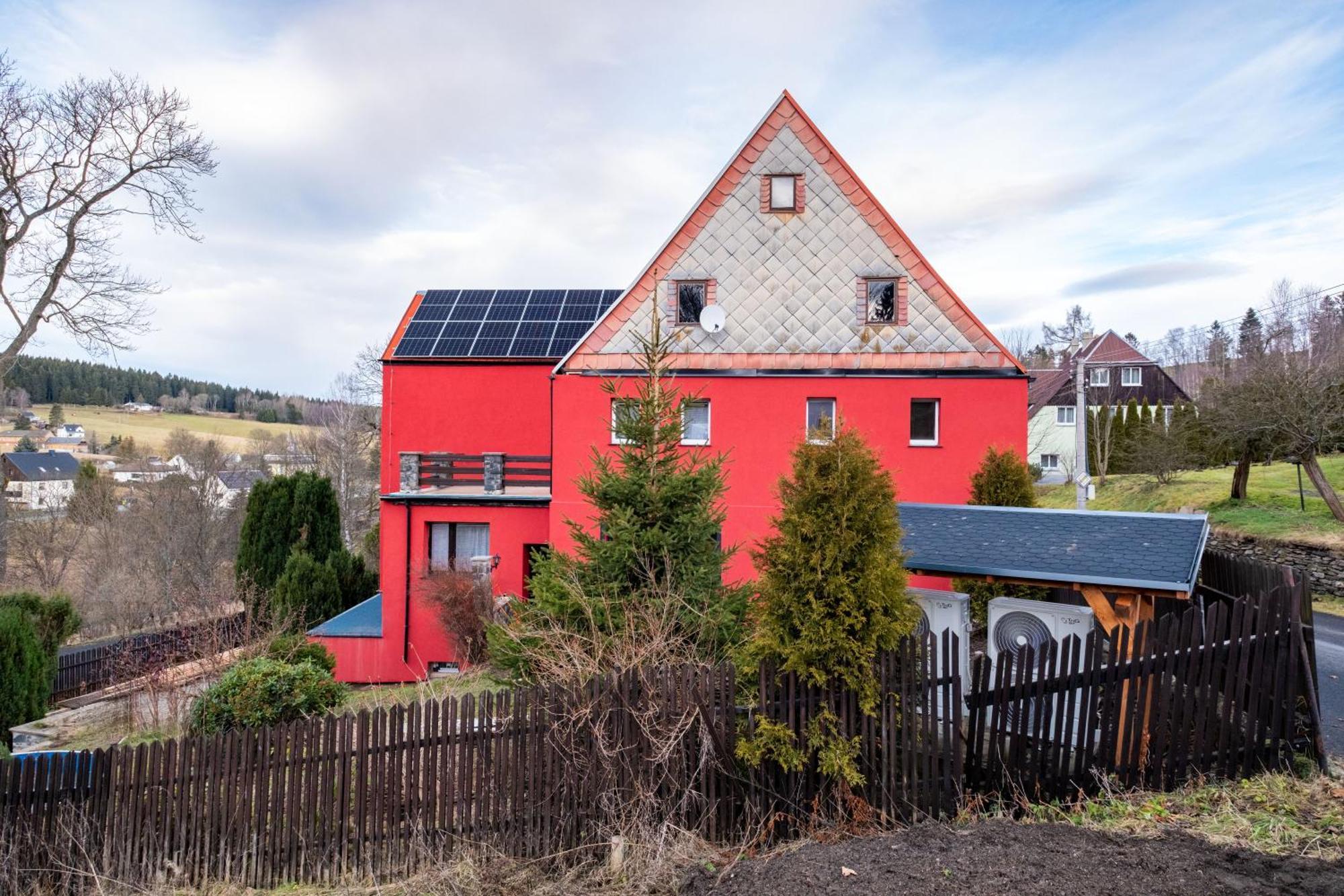 Ferienwohnung Marzebilla Pod Klinovcem Vejprty Exterior foto